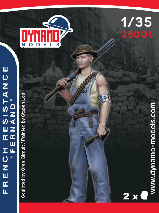 Dynamo DYM35001 1/35 French Resistance Fighter "Fernand"