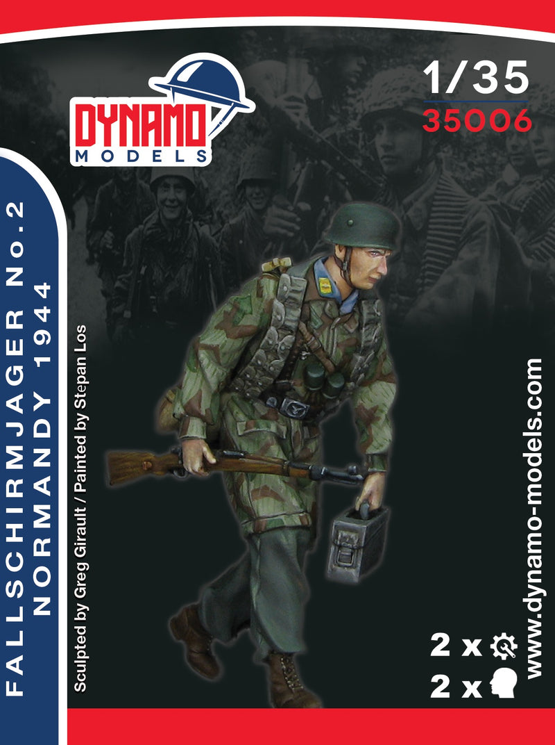 Dynamo DYM35006 1/35 Fallschirmjäger No. 2 – Normandy 1944