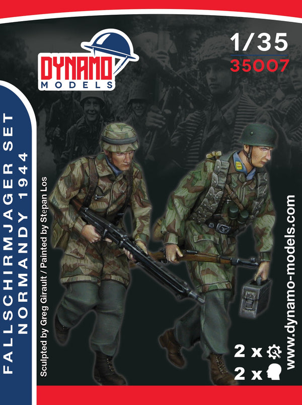 Dynamo DYM35007 1/35 Fallschirmjäger Set – Normandy 1944 (2 figures)