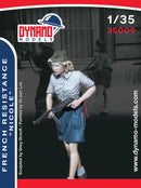 Dynamo DYM35009 1/35 French Resistance Fighter ‚ÄúNicole‚Äù