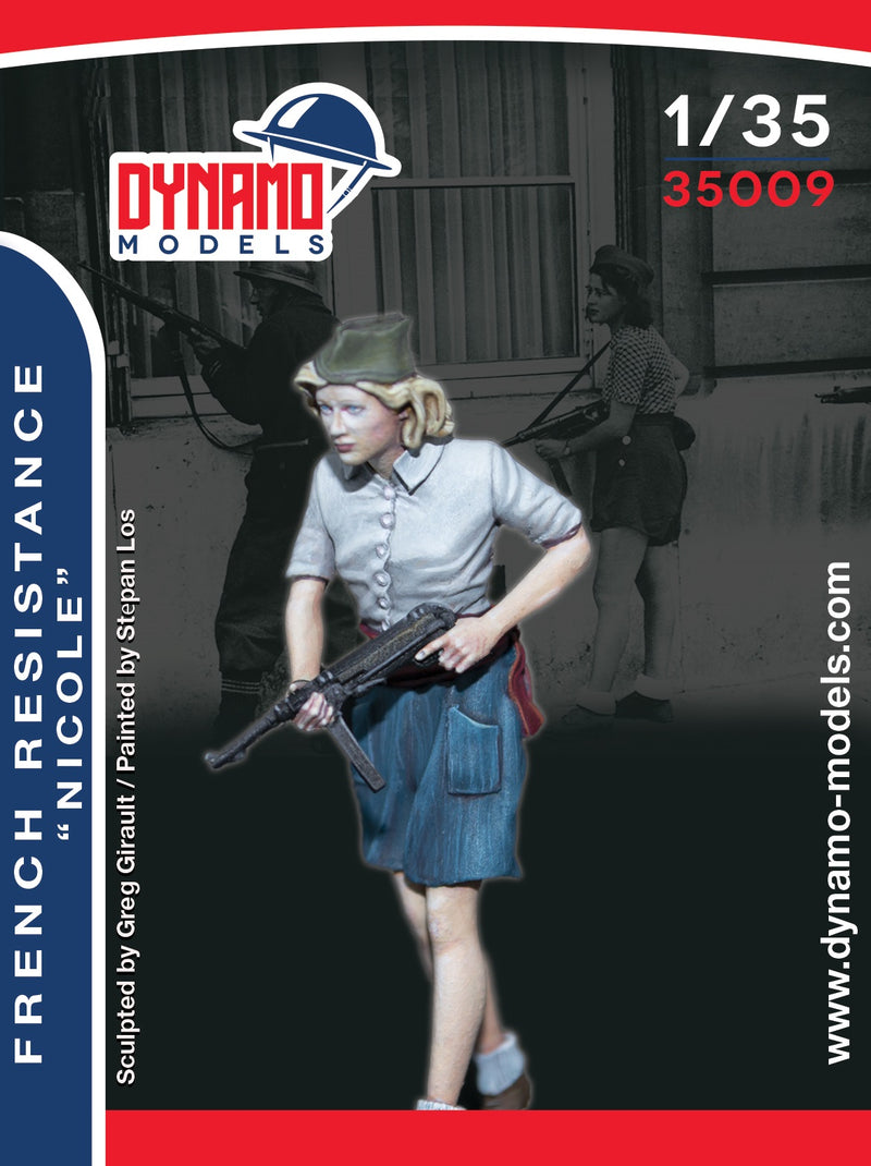 Dynamo DYM35009 1/35 French Resistance Fighter “Nicole”