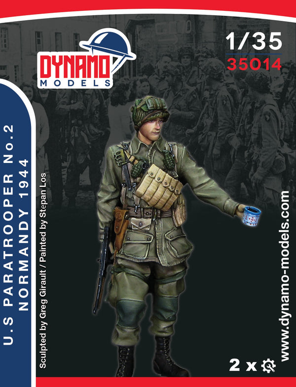 Dynamo DYM35014 1/35 Liberation U.S. Paratrooper No. 2 - Normany 1944