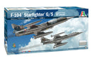 Italeri 2514 1/32 F-104 Starfighter G/S - Upgraded Edition RF Version