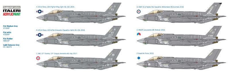 Italeri 2506 1/32 F-35 A Lightning