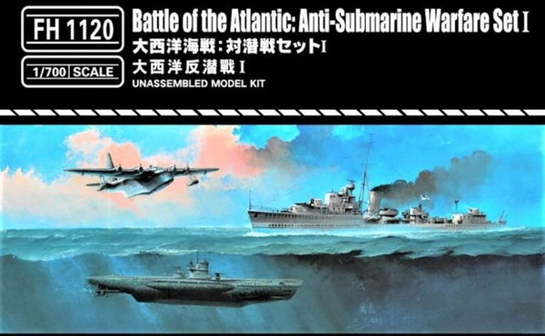 FlyHawk 1120 1/700 Battle of the Atlantic: Anti-Submarine Warfare - Set I