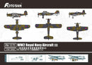 FlyHawk 1171 1/700 WW2 Royal Navy Aircraft III