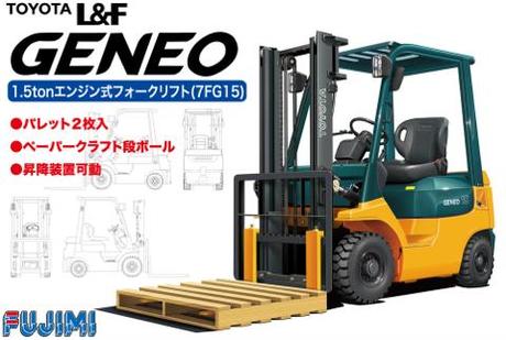 Fujimi 011684 1/32 Toyota L&F Geneo Forklift
