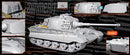 Dragon 6840 1/35 Sd.Kfz.182 Kingtiger Henschel Production w/Zimmerit s.Pz.Abt505 Russia 1944 (2in1)