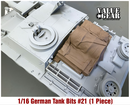Value Gear 16GTB21 1/16 German WW II StuG III Engine Deck Resin Drop In