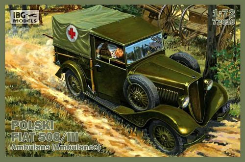 1/72 IBG Polish Fiat 508/III Ambulance