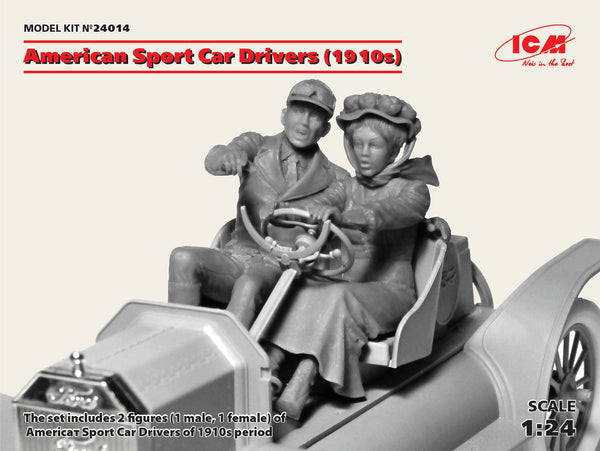 ICM 24014 1/24 American Sport Car Drivers  (1910s)