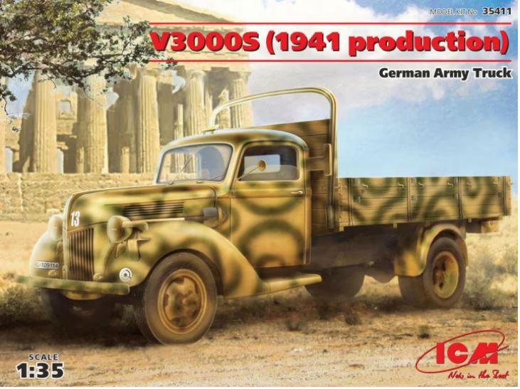 ICM 35411 1/35 V3000S German Army Truck (1941 production)