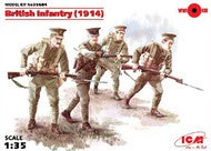 ICM 35684 1/35 WWI British Infantry 1914 - 4 figure set