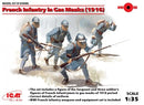 ICM 35696 1/35 French Infantry with Gasmasks 1916