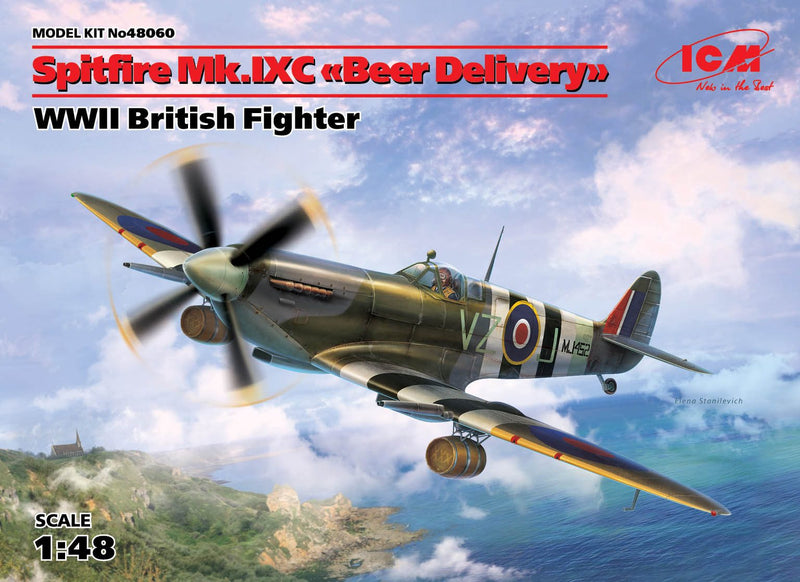 ICM 48060 1/48 Spitfire Mk.IXC "Beer Delivery", WWII British Fighter