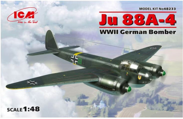 ICM 482331/48 Ju 88A-4, WWII German Bomber