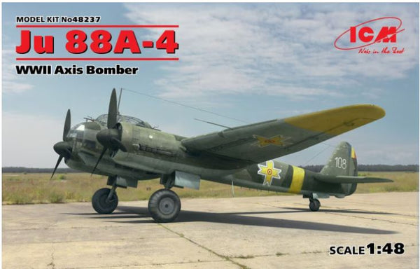 ICM 48237 1/48 Ju 88A-4 WWII Axis Bomber