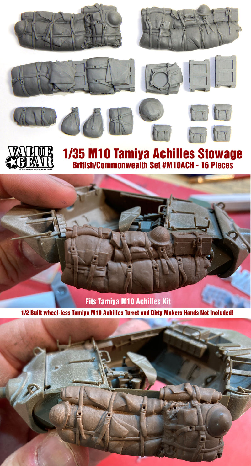 Value Gear ACH 1/35 M10 Achilles Stowage Set ( for Tamiya kit)