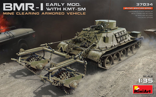 MiniArt 37034 1/35 BMR-1 Early  Mod. with KMT-5M