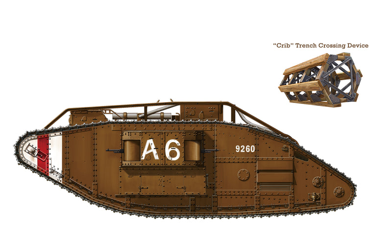 Meng TS029 1/35 British Heavy Tank Mk.V Female