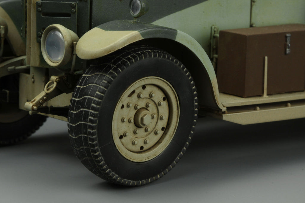 MENG BRITISH ROLLS ROYCE ARMOURED CAR PATTERN 19141920 135 SCALE  Full  On Cinema