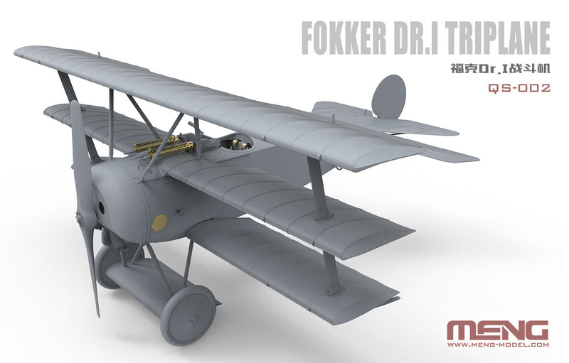 Meng QS002 1/32 Fokker DR.1 Triplane