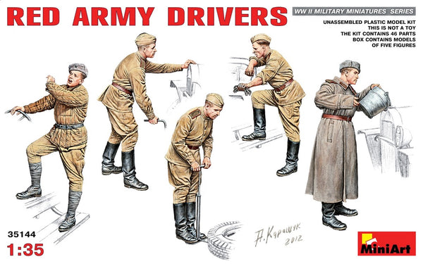 MiniArt 35144 1/35 Red Army Drivers
