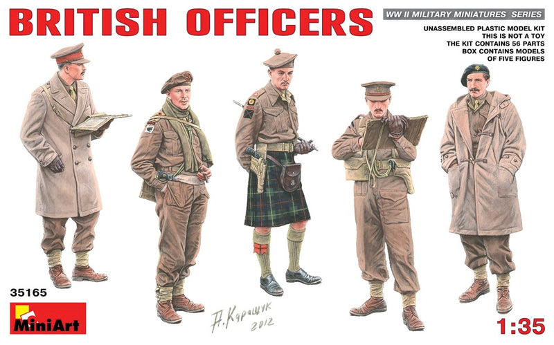 Miniart 35165 1/35 British Officers