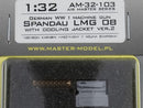 Master Model 32-103 1/32 German WWI Machine Gun Spandau LMG 08 Ver.2 W/Cooling Jacket