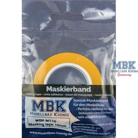 MBK 10mm Masking Tape - 10mm X 18m