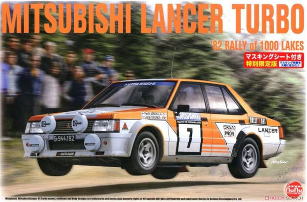 NuNu 24018 1/24 Mitsubishi Lancer Turbo '82 Rally of 1000 Lakes