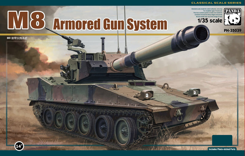 Panda Hobby 35039 1/35 M8 Armoured Gun System