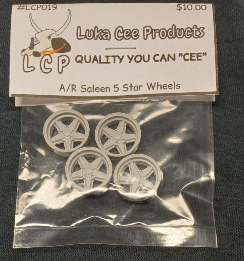 Luka Cee LCP019 A/R Saleen 5 Star Wheel