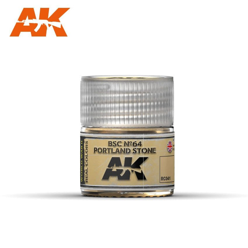 AK Interactive RC041 Real Colors : BSC No.64 Portland Stone