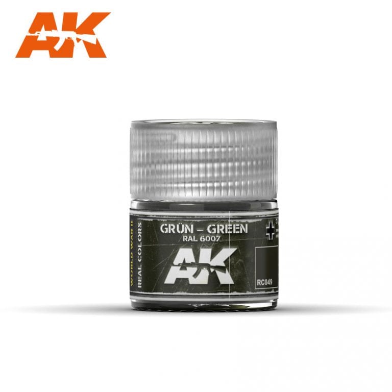 AK Interactive RC049 Real Colors : Green RAL 6007