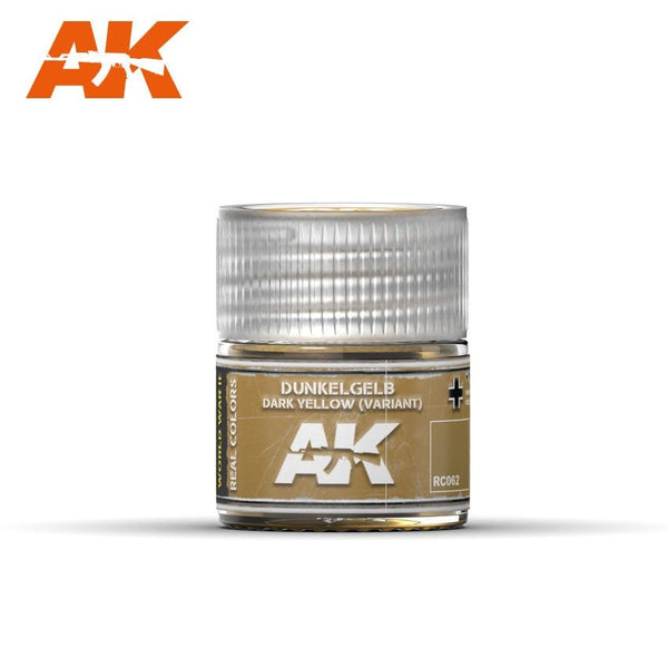 AK Interactive RC062 Real Colors : Dunkelgelb Dark Yellow Varient