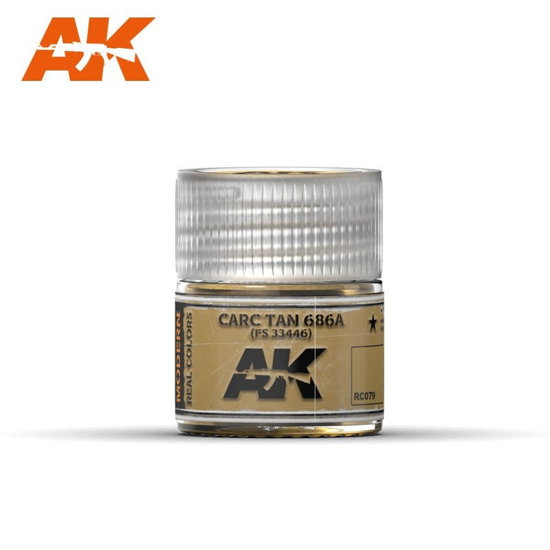 AK Interactive RC079 Real Colors : Carc Tan 686A  10ml