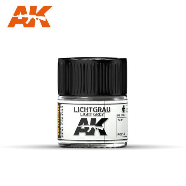 AK Interactive RC214 Real Colors Licht Grau Light Grey