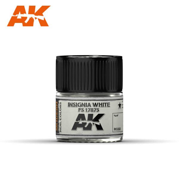 AK Interactive RC222 Real Colors : Insignia White FS 17875 10ml