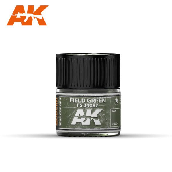 AK Interactive RC231 Real Colors : Field Green