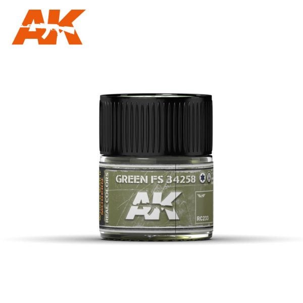 AK Interactive RC233 Real Colors : Green FS 34258