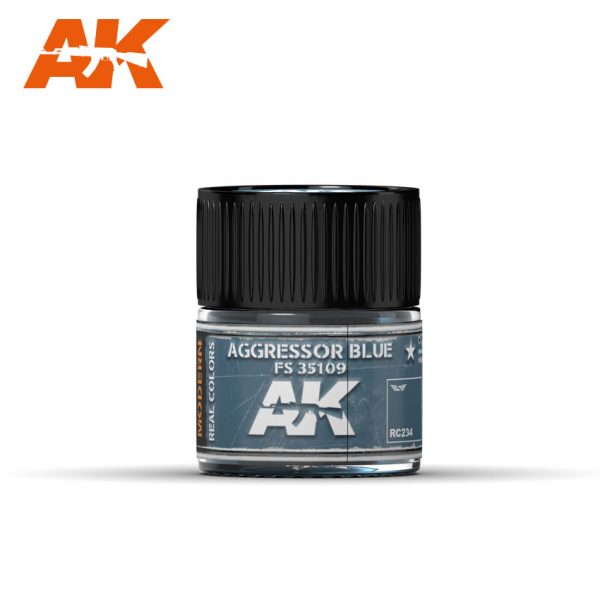 AK Interactive RC234 Real Colors : Aggressor Blue FS 35109 10ml