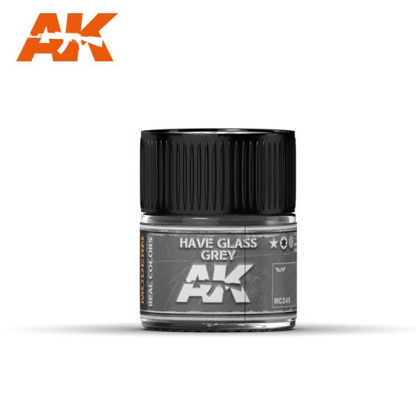 AK Interactive RC245 Real Colors : Have Glass Grey 10ml