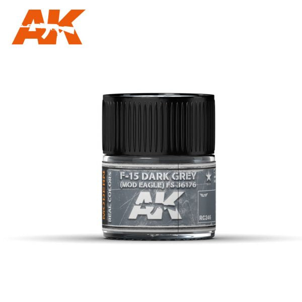 AK Interactive RC246 Real Colors : F-15 Dark Grey (Mod Eagle) FS36176