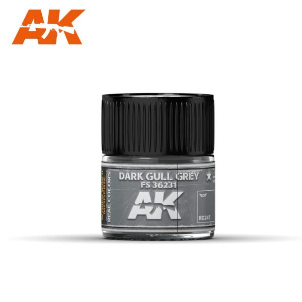 AK Interactive RC247 Real Colors : Dark Gull Grey 10ml