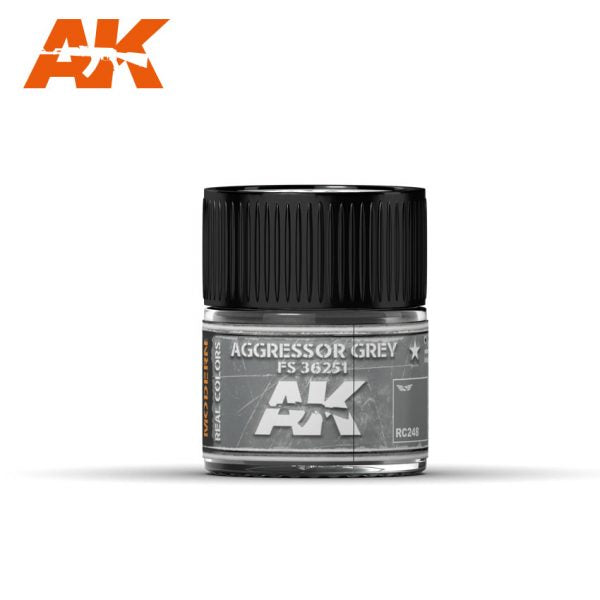 AK Interactive RC248 Real Colors : Aggressor Grey FS 36251