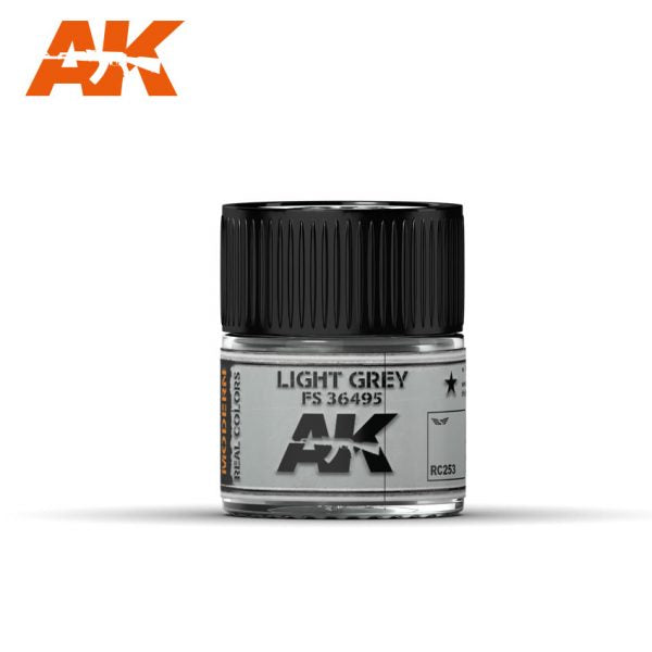 AK Interactive RC253 Real Colors : Light Grey FS 36495 10ml