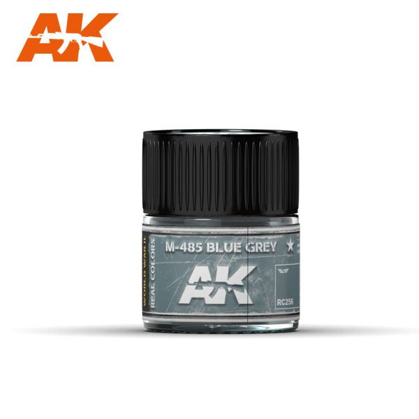 AK Interactive RC256 Real Colors : M-485 Blue Grey 10ml