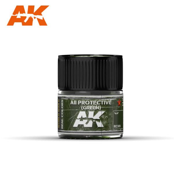 AK Interactive RC309 Real Colors : All Protective Green