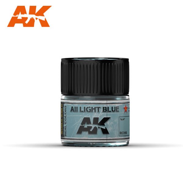 AK Interactive RC310 Real Colors : AII Light Blue 10ml